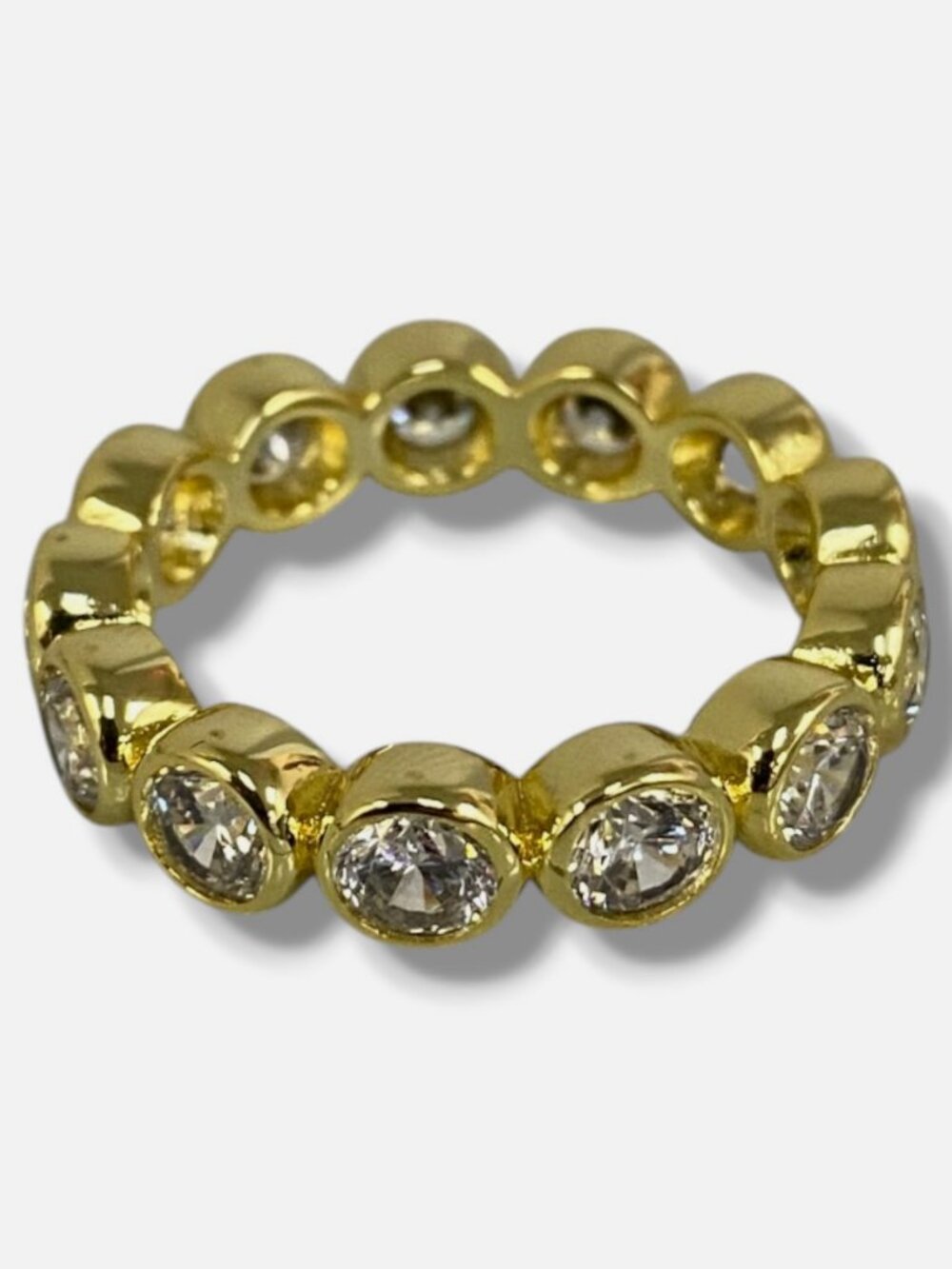 Shashi Women's 14K Vermeil Gold Reagen Ring Size 8